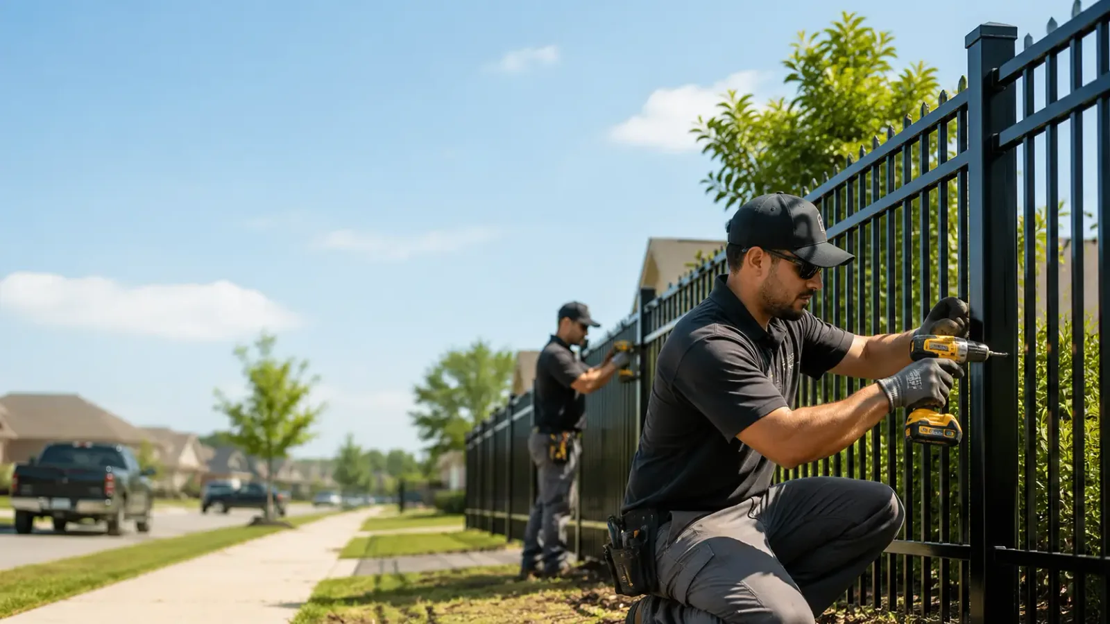 Metal Fence Installation in Lancaster, MO